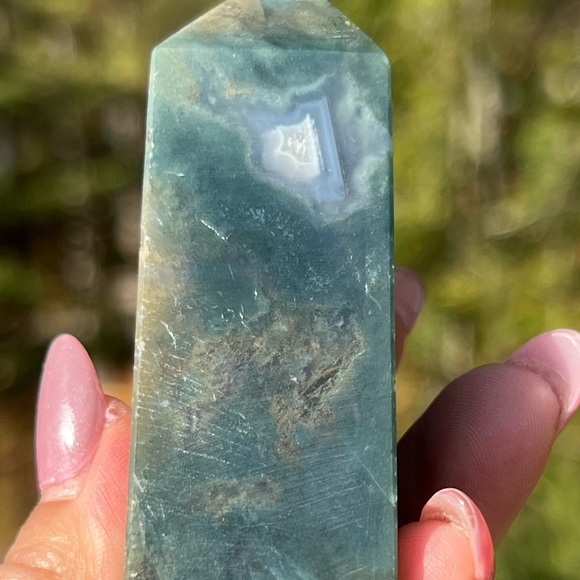 Ocean jasper (2) tower | crystal - Picture 9 of 13